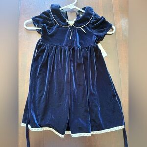 Speechless Midnight Blue Velvet Dress